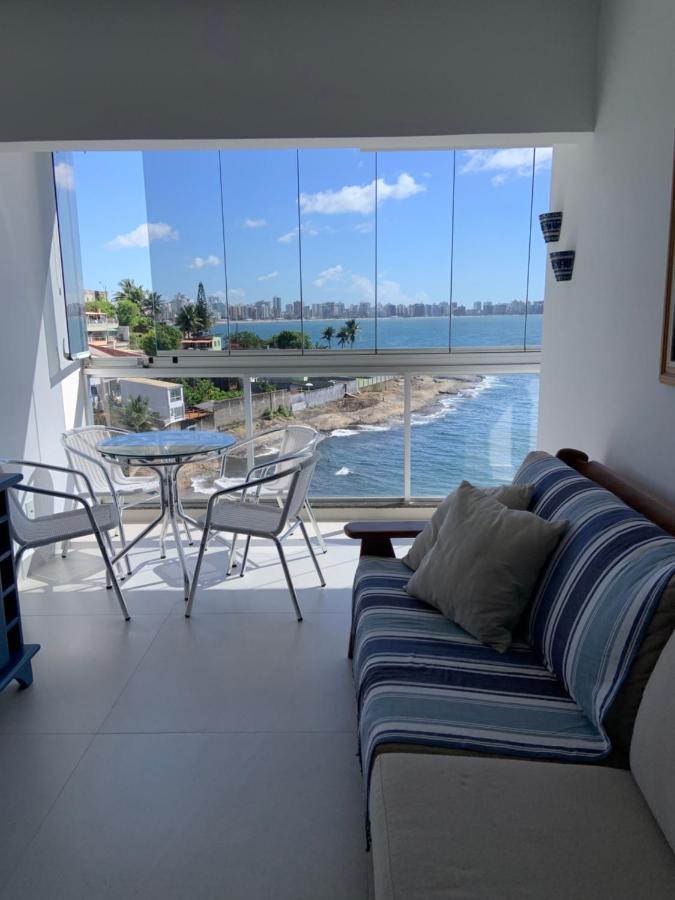 Apartamento Vista Do Mar, Pe Na Areia E Aguas Tranquilas, No Cento De Guarapari Exterior photo