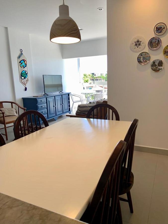 Apartamento Vista Do Mar, Pe Na Areia E Aguas Tranquilas, No Cento De Guarapari Exterior photo